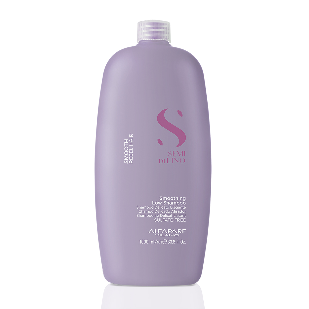 Шампунь для неслухняного волосся Smoothing Semi Di Lino Smooth Alfaparf Milano