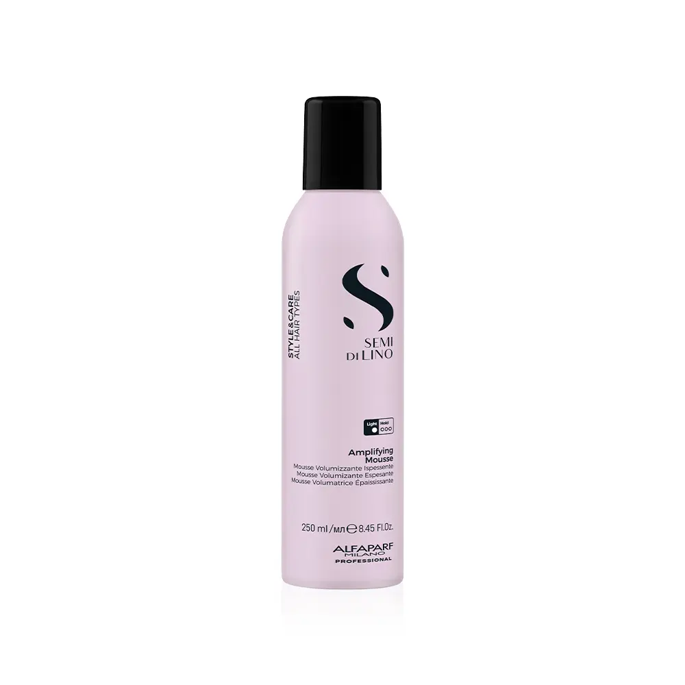 Мус для тонкого волосся Amplifying Mousse Semi Di Lino Style & Care Alfaparf Milano