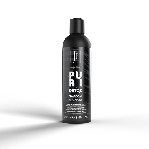 Шампунь для детоксикації волосся з активованим вугіллям Puridetox Jungle Fever
